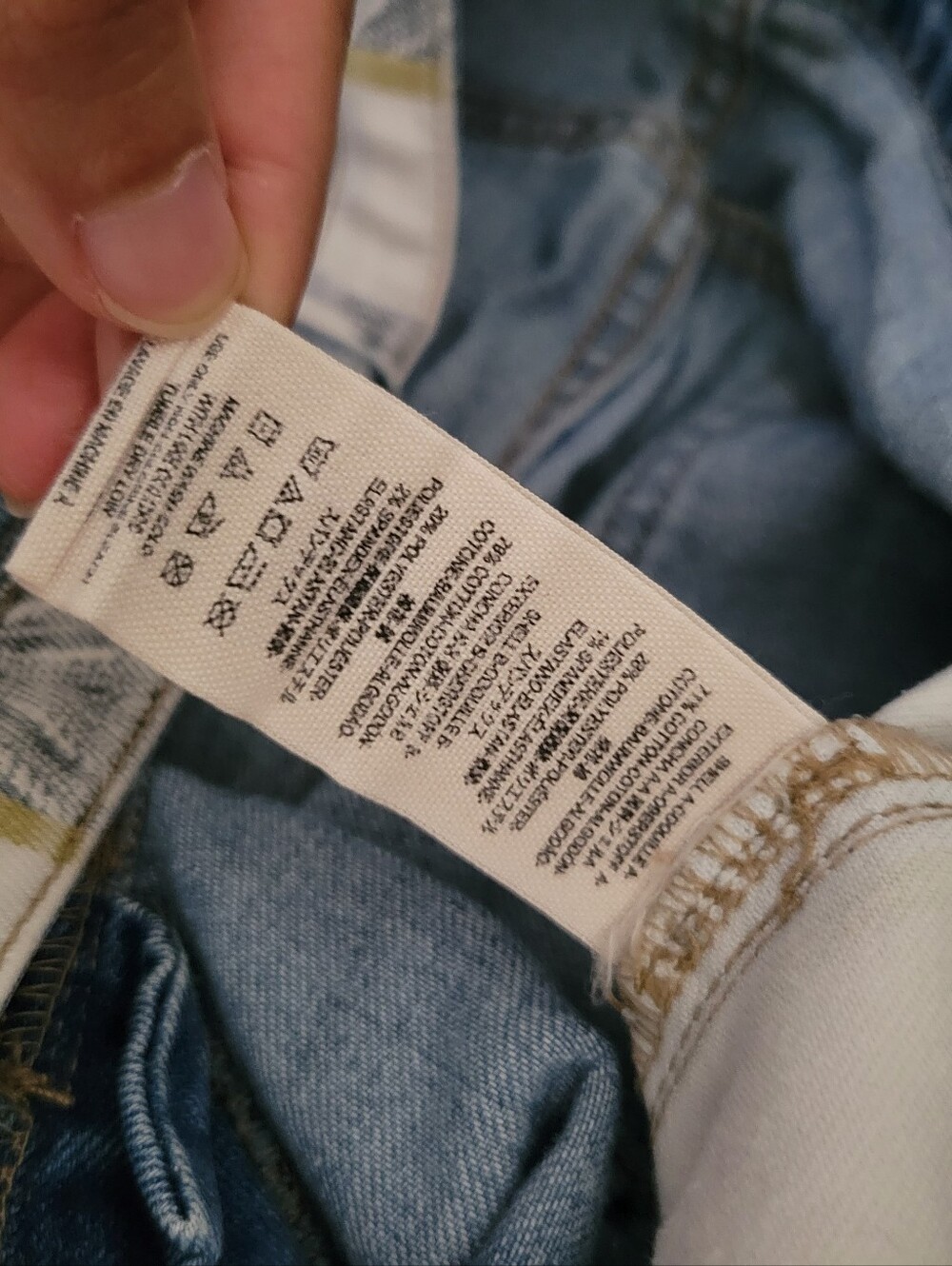 Free People Danica Boho Vintage Striped Flare Jeans Mid Rise 26W31L - Picture 8 of 10